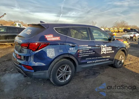 2017 Hyundai Santa Fe Sport z USA, uszkodzony, nr VIN 5XYZTDLBXHG459562